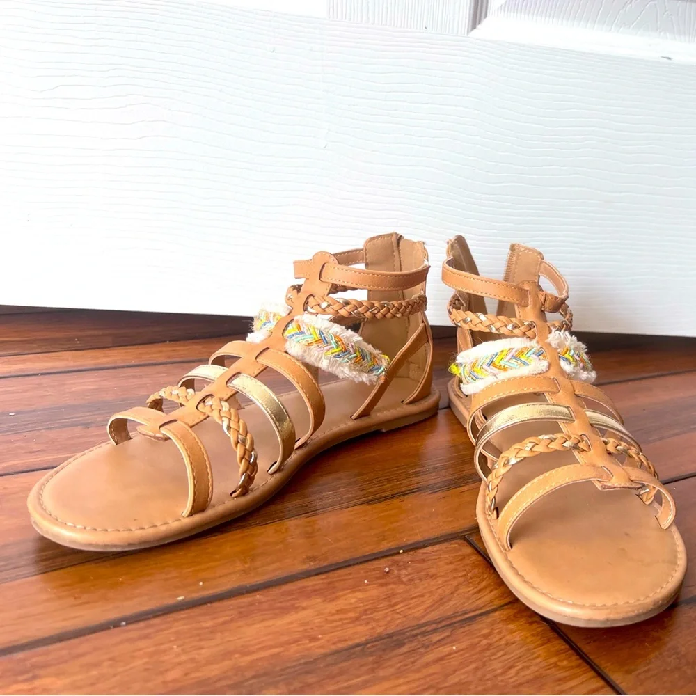 Girls gladiator style sandal